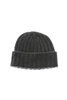 Cashmere 2x2 Rib Watch Cap - Grey Thumbnail