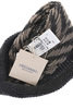 Wool Jacquard Knit Hat - Grey Thumbnail