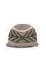 Wool Jacquard Knit Hat - Beige Thumbnail