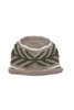 Wool Jacquard Knit Hat - Beige Thumbnail