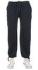 Drawstring Athletic Pants Soft Double Jersey - Navy Thumbnail