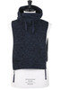 Hooded Interliner Sweater Knit - Navy Heather Thumbnail