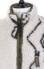 Beniwaren Pattern Boa Fleece Reversible Blouson - Natural Thumbnail