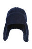 Boa Aviator Hat - Navy Thumbnail