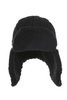 Boa Aviator Hat - Black Thumbnail