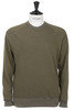 Raglan Warm Up Sweatshirt - Olive Thumbnail