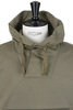 Shawl Collar Hoodie - Olive Thumbnail