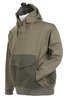 Shawl Collar Hoodie - Olive Thumbnail