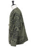 Cardigan Jacket Floral Print Ripstop - Olive Thumbnail