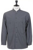Stand Collar Shirt Tropical Wool - Grey Thumbnail