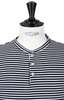 Rebio T-Shirt Gheta Stripe - Navy Thumbnail