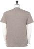 Rebio T-Shirt Gheta Stripe - Khaki Thumbnail