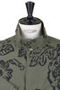 Jungle Fatigue Jacket Floral Print Ripstop - Olive Thumbnail