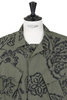 Jungle Fatigue Jacket Floral Print Ripstop - Olive Thumbnail