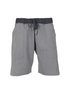 Loose Fit Shorts Cotton/Silk Seersucker Grey Thumbnail