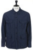 Peabody 071 Overshirt Cotton//Linen - Navy Thumbnail