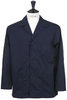 Italian Jail Jacket Vancloth Oxford - Navy Thumbnail