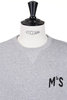 346MBS Good Originals 12oz Loopwheeled Sweat - Grey Melange Thumbnail