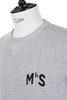 346MBS Good Originals 12oz Loopwheeled Sweat - Grey Melange Thumbnail