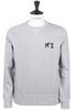 346MBS Good Originals 12oz Loopwheeled Sweat - Grey Melange Thumbnail