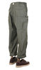 Overgrown Pants Back Satin - Olive Thumbnail