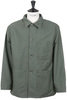 Utility Jacket Cotton Reverse Sateen - Olive Thumbnail