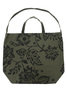 Carry All Tote Floral Print Ripstop - Olive Thumbnail