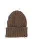 Watch Cap Linen Like Cotton - Brown Thumbnail