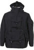 Back Pack Holder Hoodie Jacket - Black Thumbnail