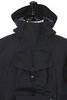 Back Pack Holder Hoodie Jacket - Black Thumbnail