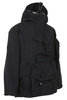 Back Pack Holder Hoodie Jacket - Black Thumbnail