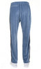 Needles Narrow Track Pant C/PE Velour - Blue Grey Thumbnail