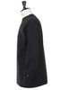 Recycled Cotton Heavy Long Sleeve T-shirt - Black Thumbnail