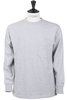 Recycled Cotton Heavy Long Sleeve T-shirt - Grey Thumbnail