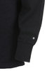 Recycled Cotton Heavy Long Sleeve Mockneck T-shirt - Black Thumbnail