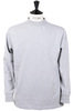 Recycled Cotton Heavy Long Sleeve Mockneck T-shirt - Grey Thumbnail