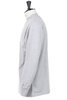 Recycled Cotton Heavy Long Sleeve Mockneck T-shirt - Grey Thumbnail
