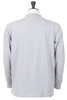 Recycled Cotton Heavy Long Sleeve Mockneck T-shirt - Grey Thumbnail