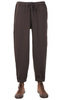 Cuffed Sweat Pants - Brown Thumbnail