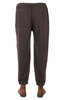 Cuffed Sweat Pants - Brown Thumbnail