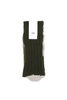 Cotton Rib Socks - Olive Thumbnail