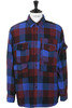 Trail Shirt Block Check - Blue/Red Thumbnail