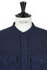 NorthWestern Shirt Indigo Cotton Denim - Indigo Thumbnail