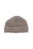 Wool Short Watch Cap - Beige Thumbnail