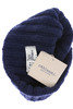 Cashmere 2x2 Rib Watch Cap - Blue Thumbnail