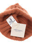 Cashmere 2x2 Rib Watch Cap - Orange Thumbnail