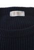 Upson Cashmere/Merino Wool Crew Neck - Midnight Thumbnail