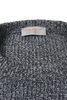 Upson Cashmere/Merino Wool Crew Neck - Monochrome Thumbnail