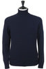 Kolton Cashmere/Merino Wool Roll Neck - Midnight Thumbnail