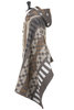 Wool Poncho - Brown Thumbnail